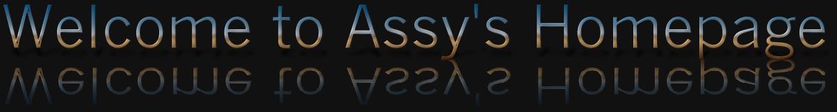 Welcome to Assy's Homepage
